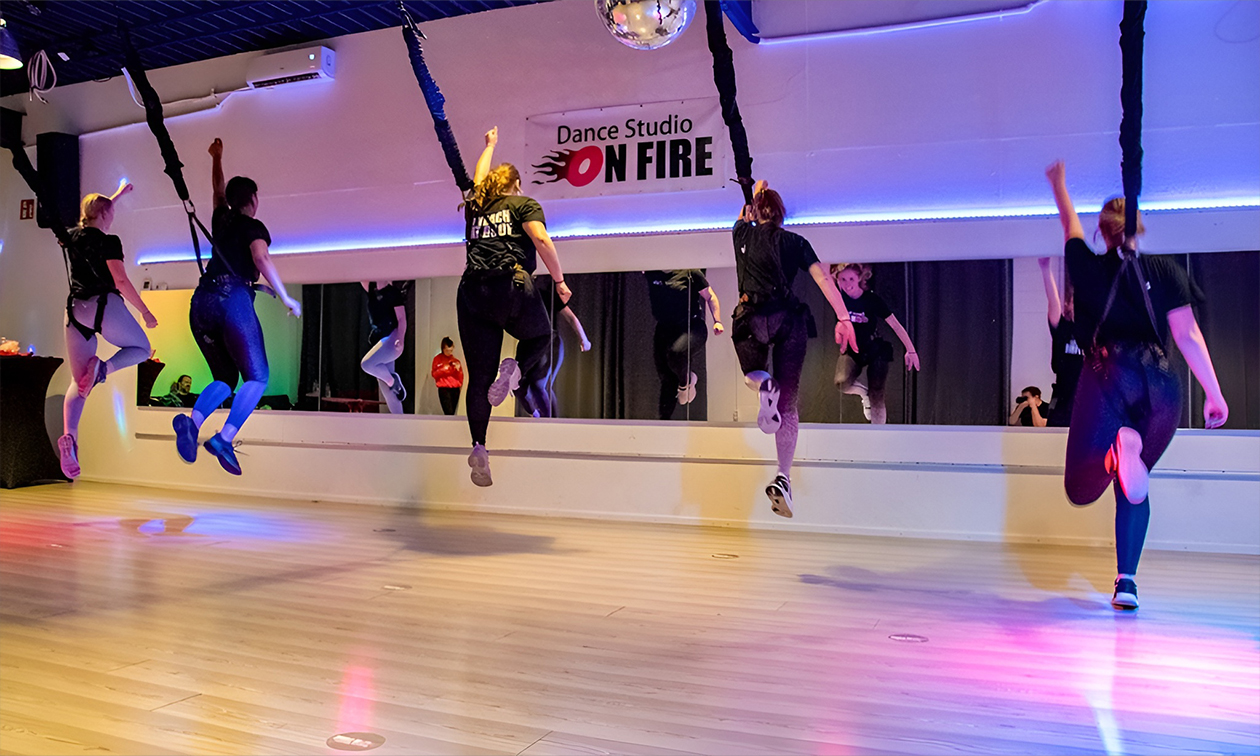 Dance Studio On Fire