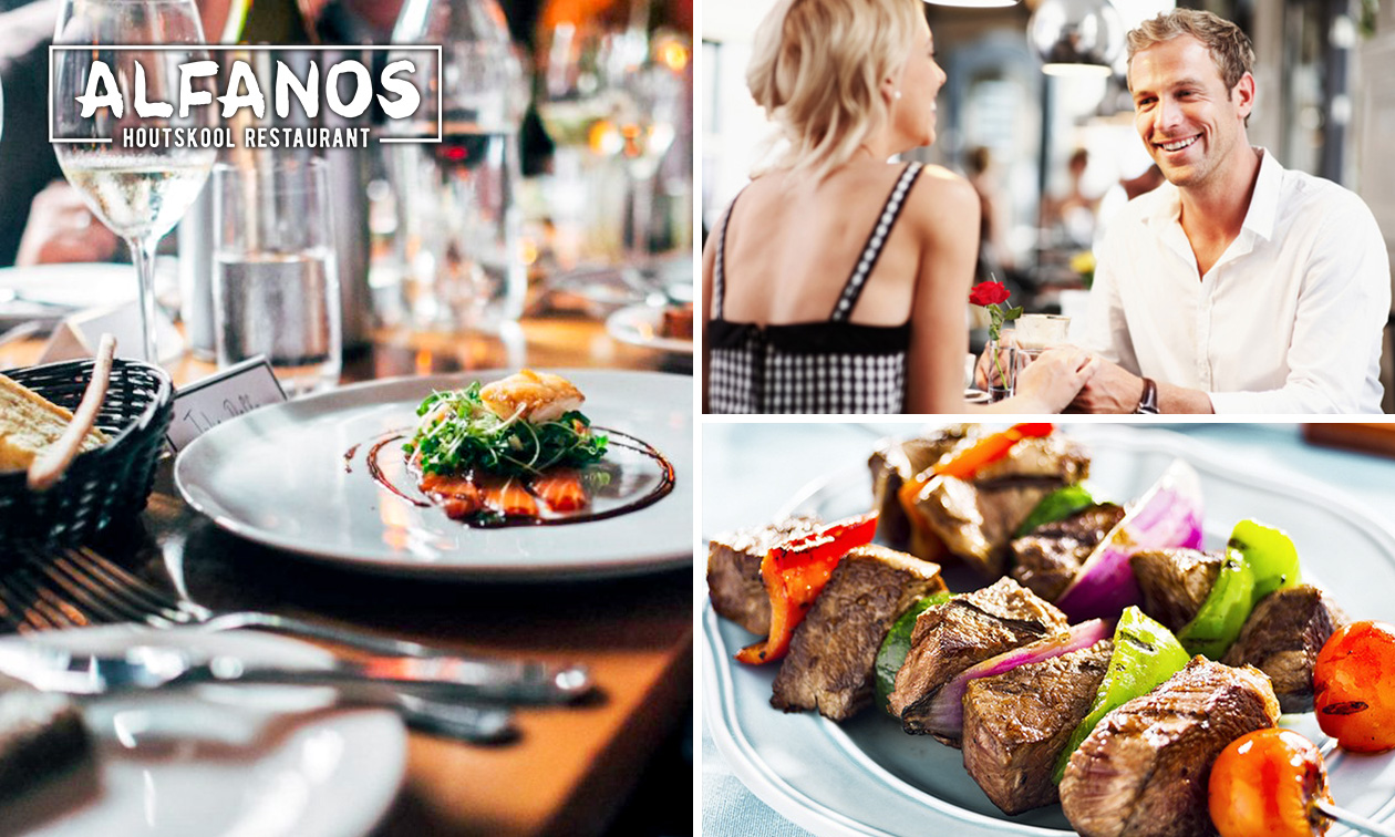 Mixed grill of Libanese proeverij voor 2, 3 of 4 personen bij Alfanos