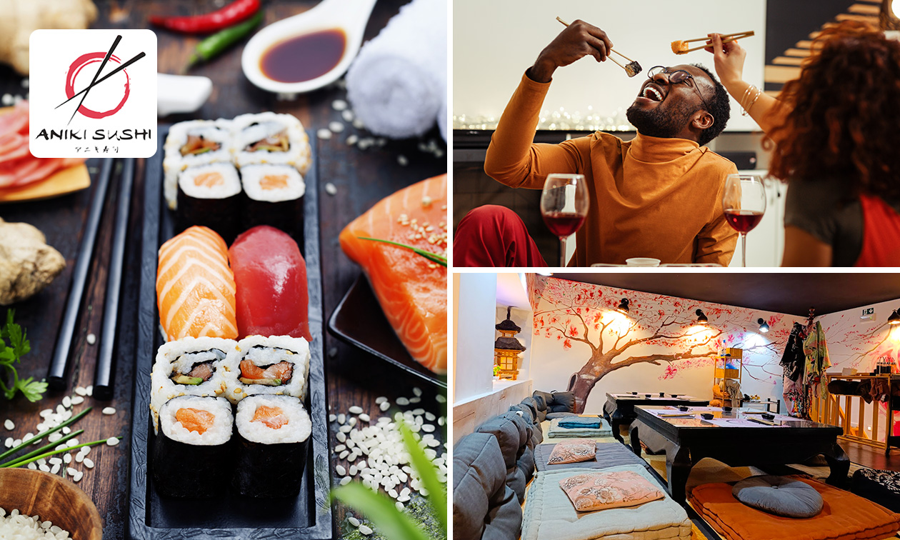 Menu japonais en 3 ou 4 services à la carte à Bruxelles