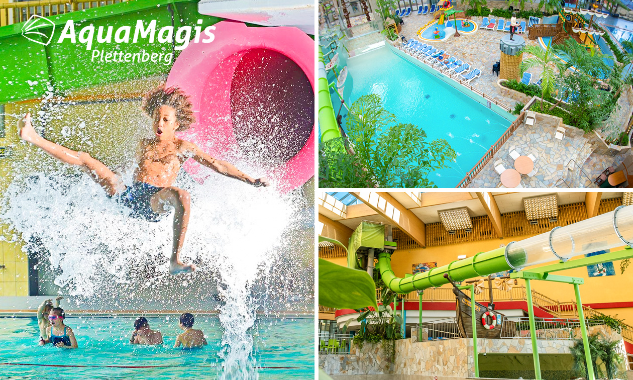 Eintritt in das Schwimmparadies AquaMagis