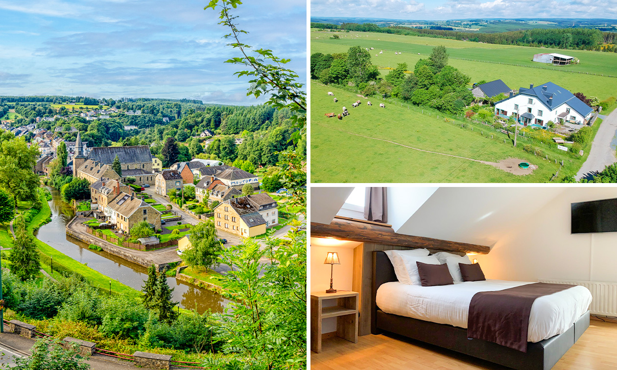 2 Übernachtungen für 2 + Willkommensgetränk + Frühstück + mehr in den belgischen Ardennen