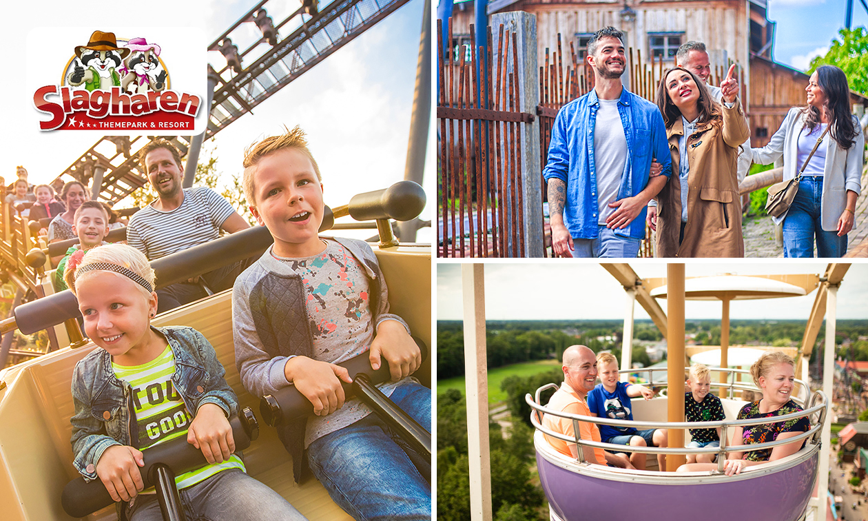 Unbegrenzter Zugang in den Attractiepark Slagharen