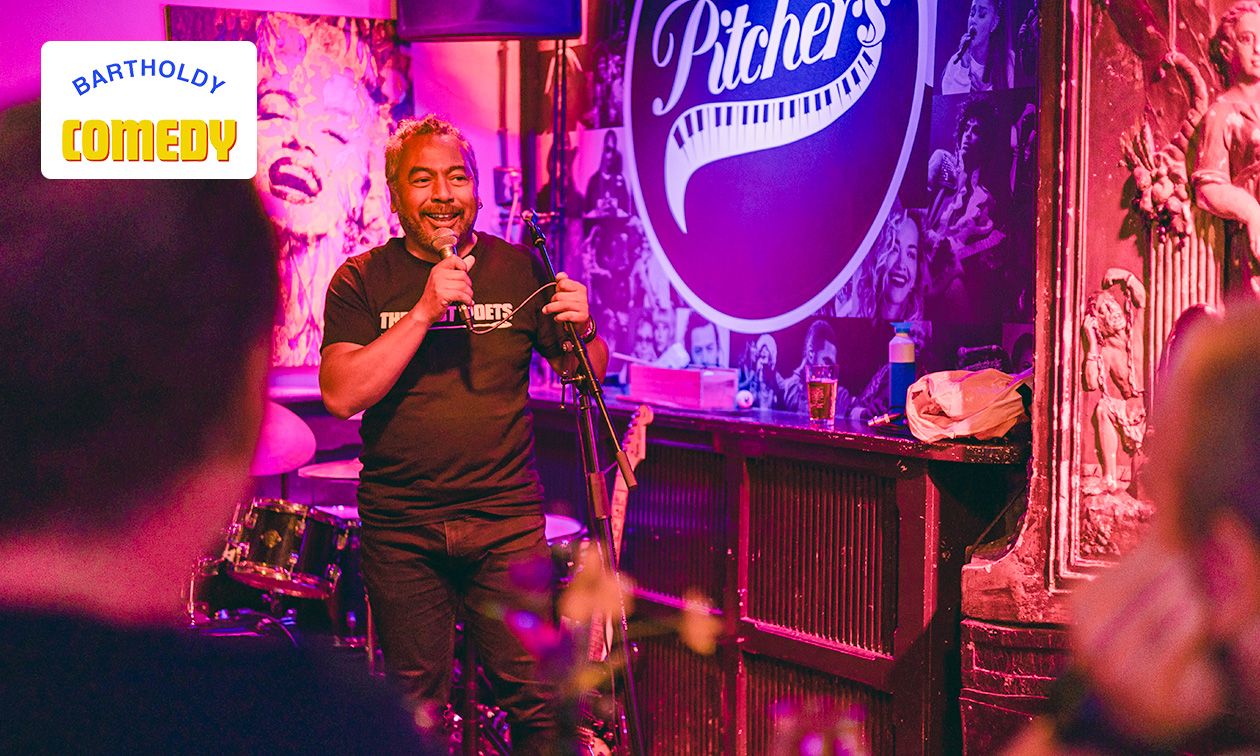 Entree stand-up comedy night bij Bartholdy Comedy in hartje Amersfoort