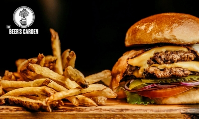 Burger à la carte + frites en plein cœur de Bruxelles