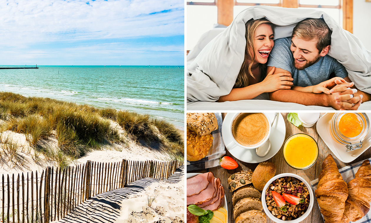 Übernachtung für 2 + Flasche Sekt + und/oder 2-Gänge-Menü nach Wahl in Nieuwpoort