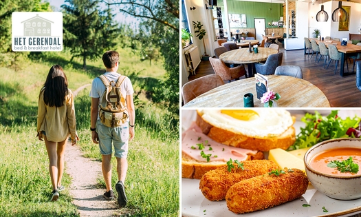 Wandelarrangement + warme drank met lekkernij en lunchgerecht bij Koffiebar Het Gerendal