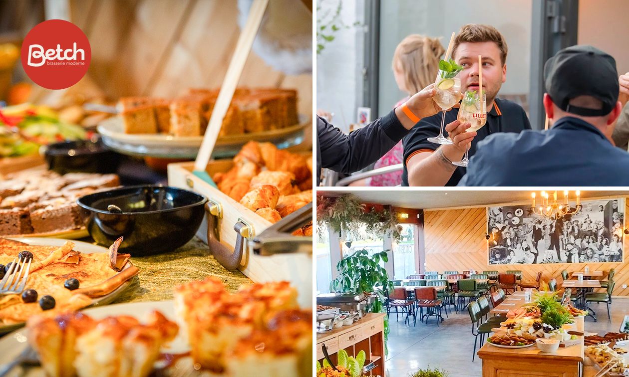 Onbeperkt brunchbuffet op zondag + activiteiten voor kids bij Betch