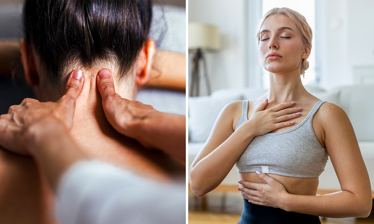Deep relaxation massage (60 min) of mindfulness experience (60 min)