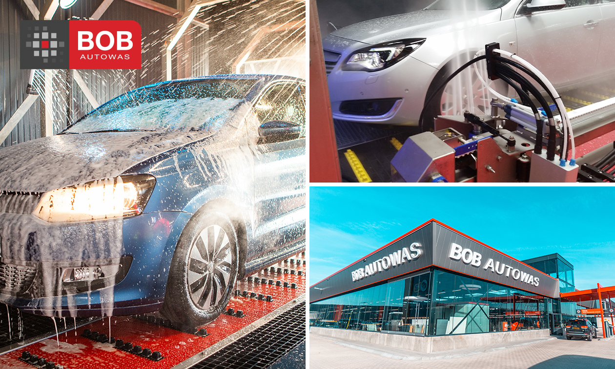 Autowasbeurt 'Proteqt' + evt. binnenreiniging bij BOB Autowas