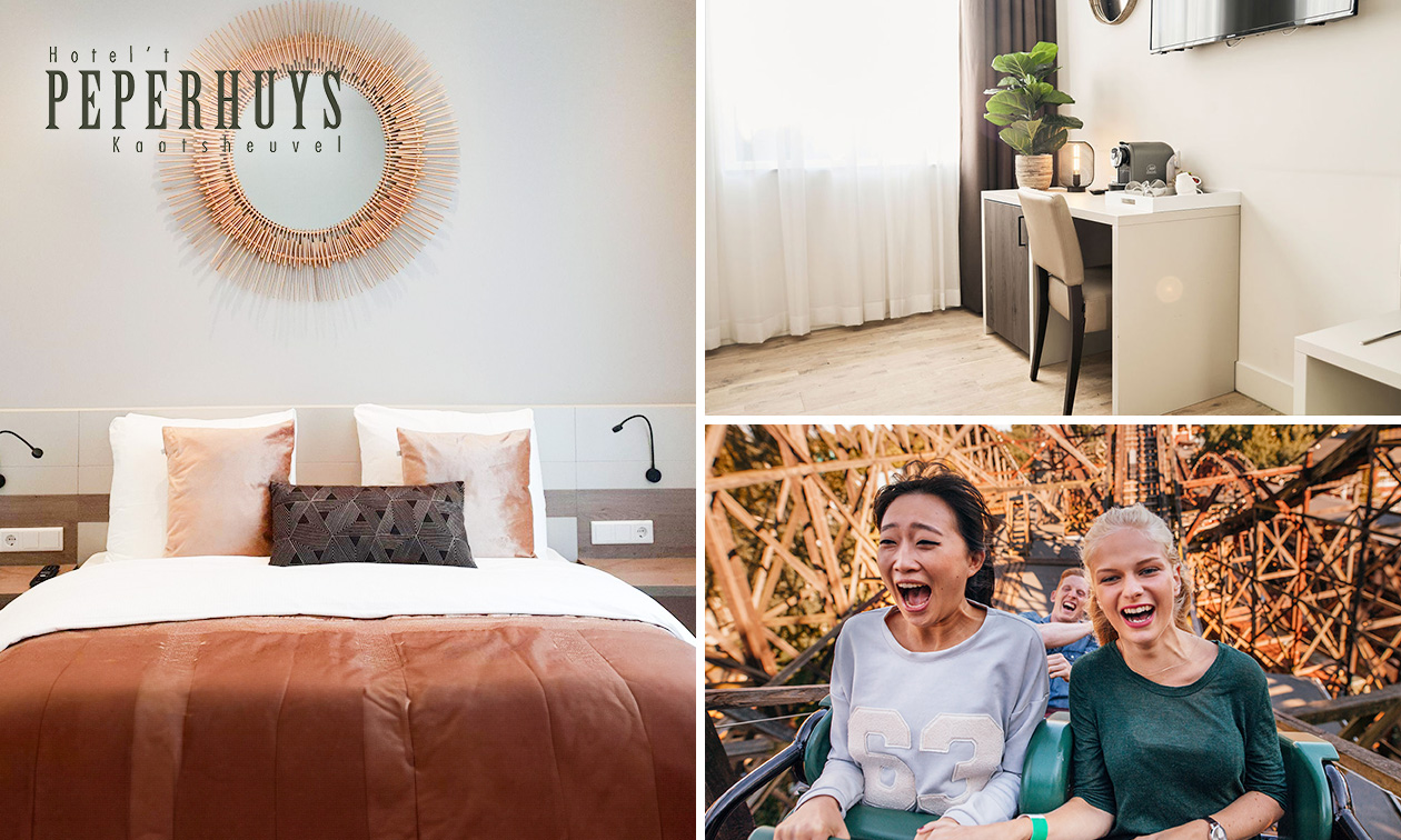 Übernachtung für 2 + Frühstück + Efteling + mehr im Boutique Hotel 't Peperhuys