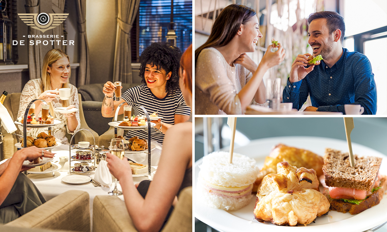 High tea (2,5 uur) bij Brasserie de Spotter
