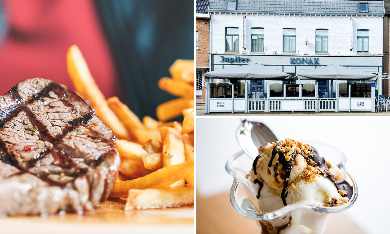 2-gangen keuzediner of -lunch + digestief van het huis bij Brasserie Konak