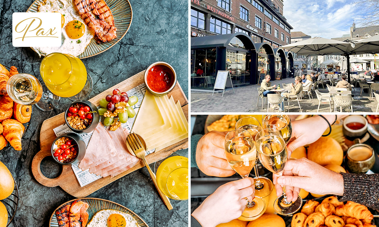 Luxe ontbijt + glas cava bij Brasserie Pax