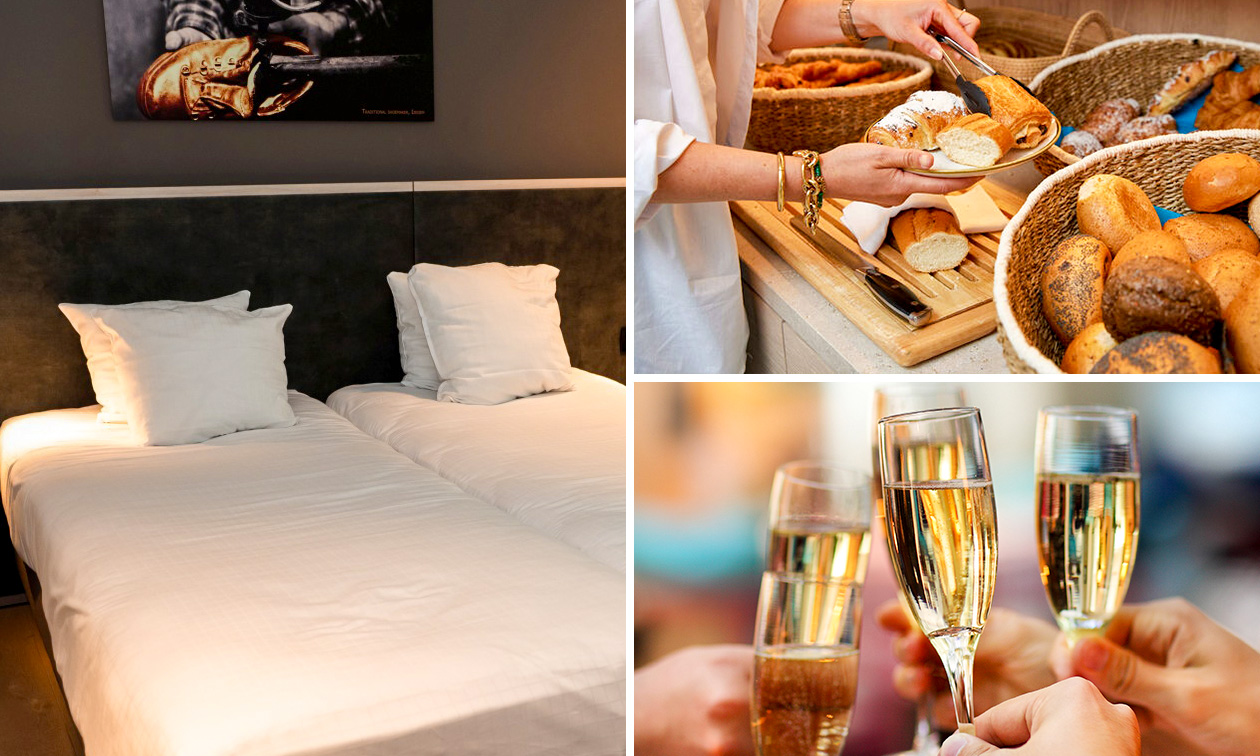 Übernachtung + Glas Sekt + Late Check-out + opt. Frühstück