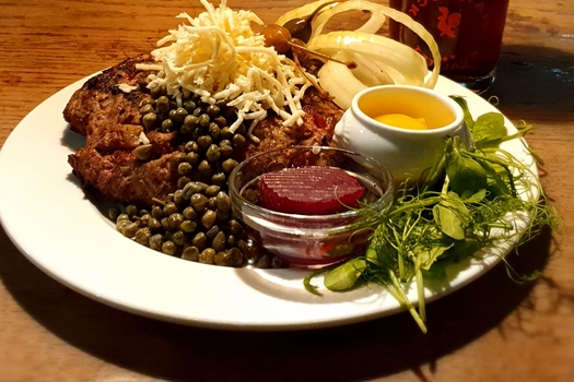 Pariserbøf på Café Frederiksberg
