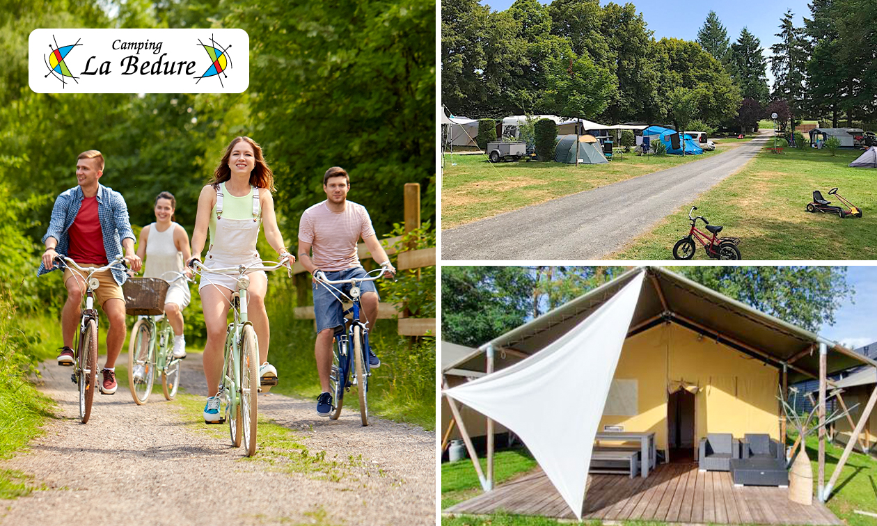 Glamping (7 Nächte) für max. 5 Personen in Frankreich