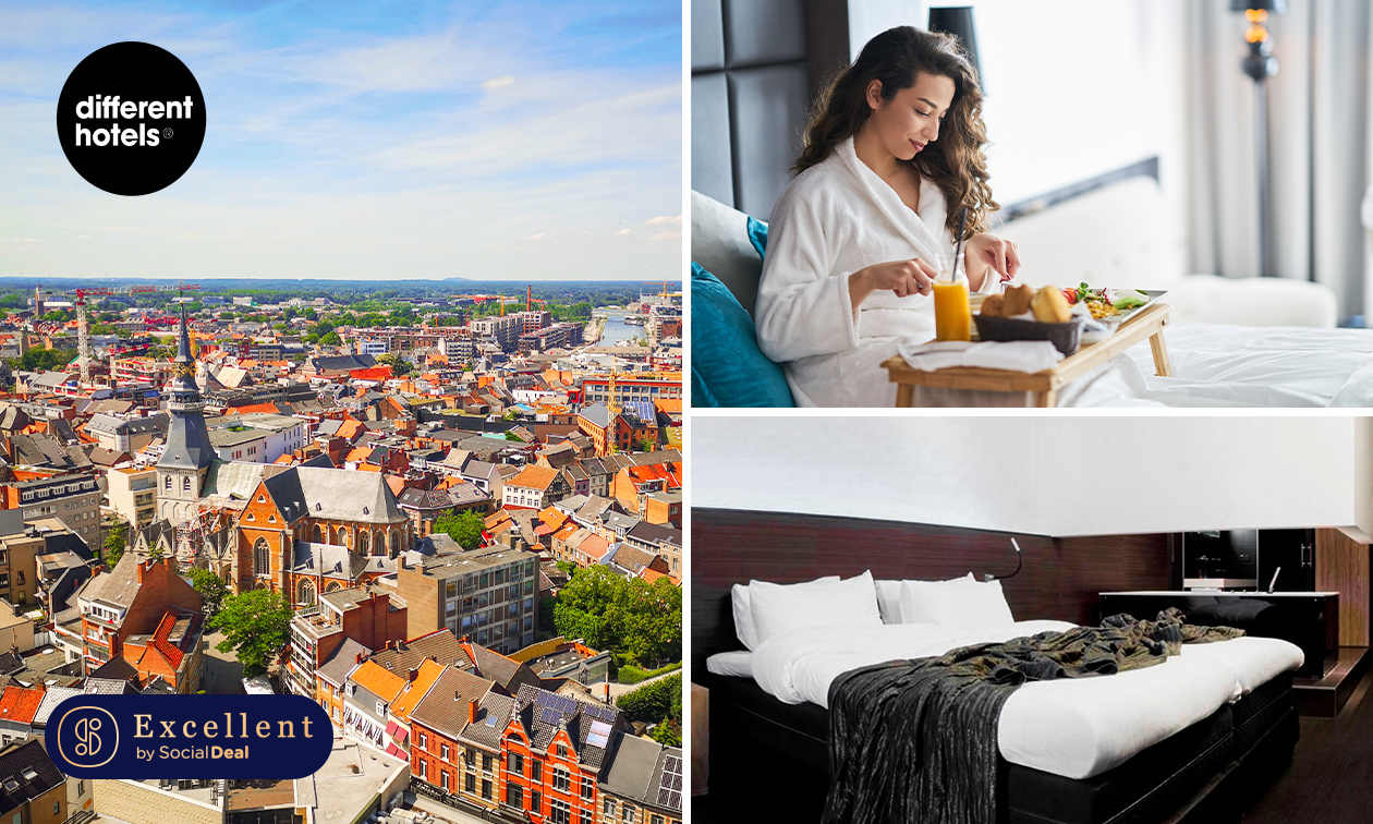 Übernachtung für 2 + Frühstück + VIP-Tagespass Maasmechelen Village in Genk