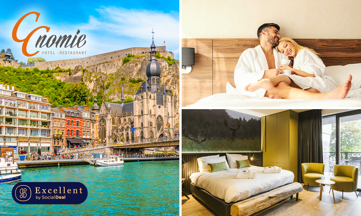Übernachtung für 2 in einer Suite + Frühstück + Late Check-out + mehr bei Dinant