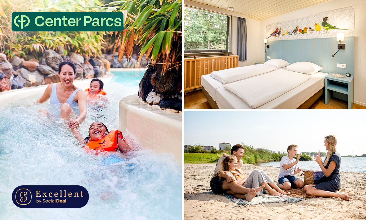 2, 3 oder 4 Übernachtungen in einem Cottage für 5 Personen bei Center Parcs De Eemhof