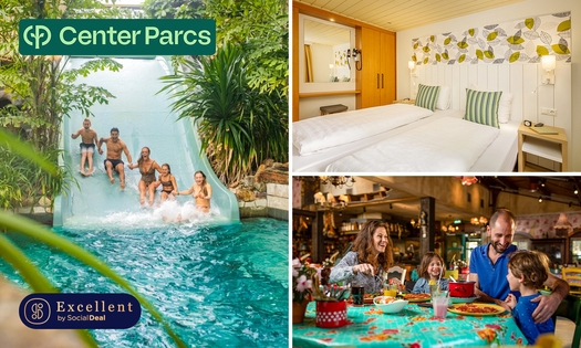 2, 3 ou 4 nuits en cottage de 4 à 8 personnes au Center Parcs De Eemhof
