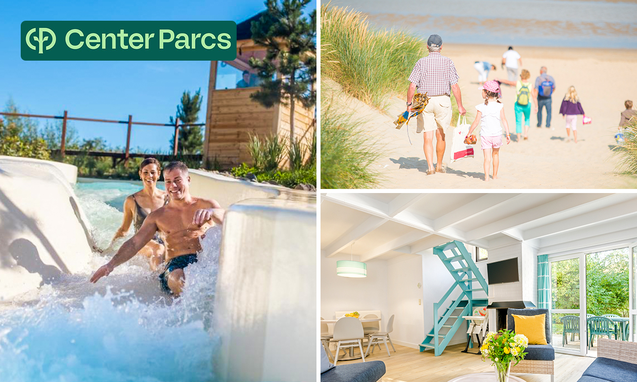 2, 3 oder 4 Übernachtungen für 2 bis 6 im Center Parcs