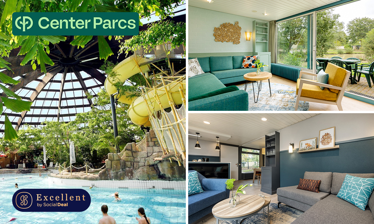 3, 4 oder 7 Übernachtungen für 4 oder 6 Personen im Center Parcs