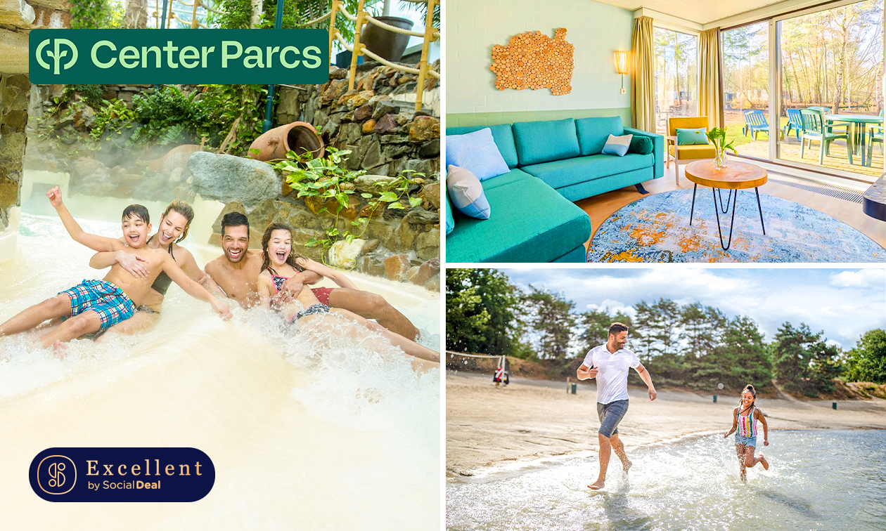 2, 3 oder 4 Übernachtungen für 4 bis 6 Personen im Center Parcs De Kempervennen