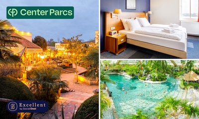 2, 3 oder 4 Übernachtungen für 4 Personen im Center Parcs Eemhof de Marina