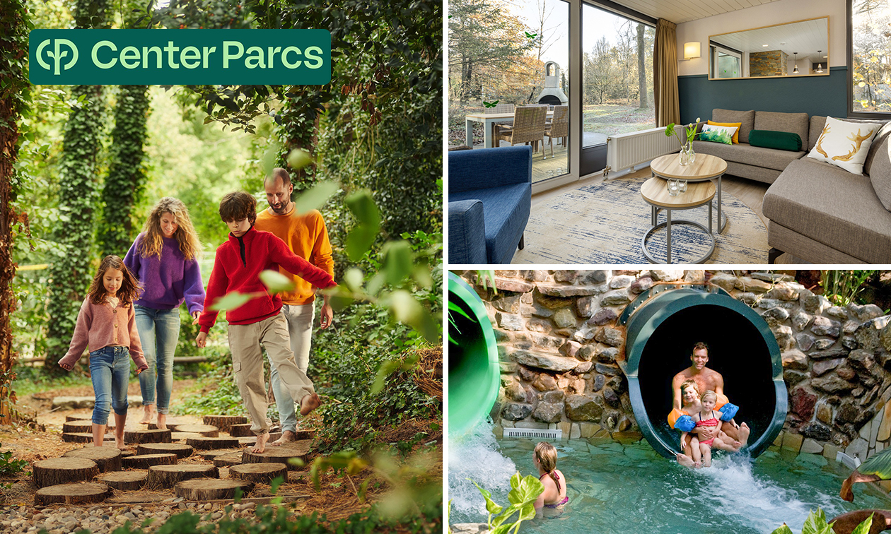 3, 4 oder 7 Übernachtungen für 4 im Center Parcs Erperheide