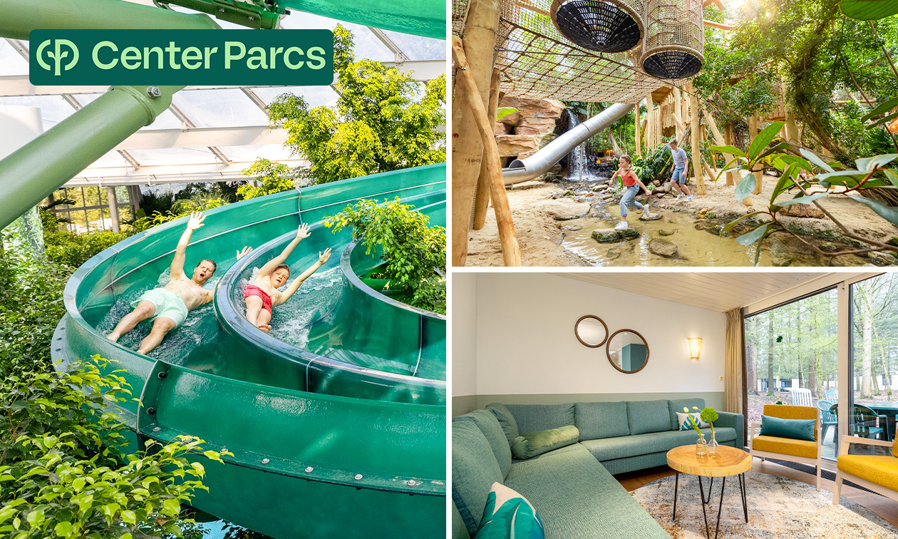 3, 4 oder 7 Übernachtungen (8 Pers.) im Center Parcs Het Heijderbos