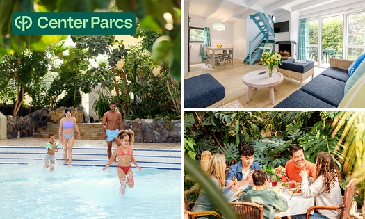 Wochenende oder Wochenmitte für 4 bis 6 Pers. im Center Parcs Mystery Park in Belgien