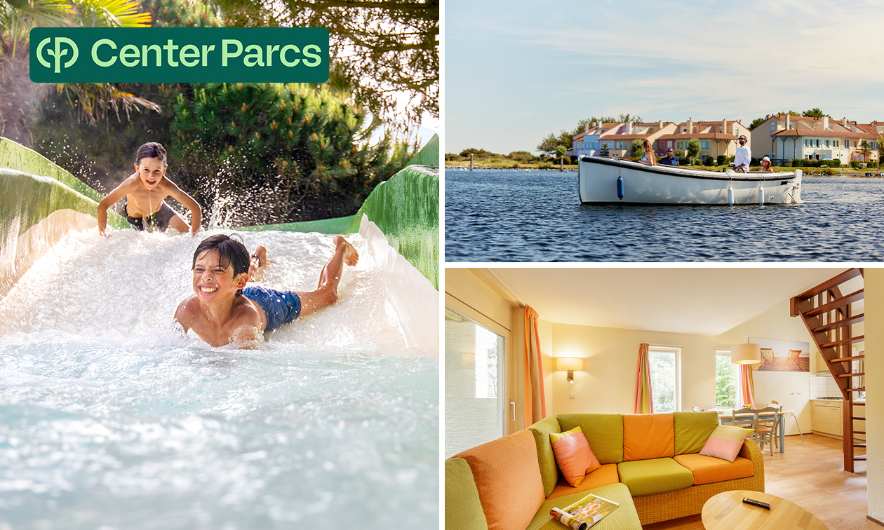 Wochenmitte oder Wochenende für 2 bis 4 Personen bei Center Parcs Port Zélande