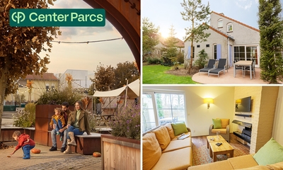 2, 3 oder 4 Übernachtungen für 4 bis 6 Personen bei Center Parcs Port Zélande