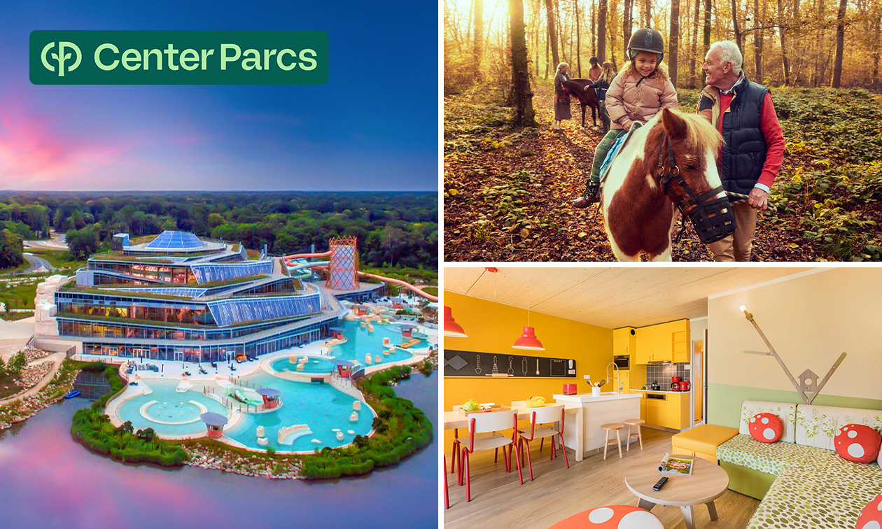 2, 3 oder 4 Übernachtungen für 4 bis 6 Personen in Center Parcs