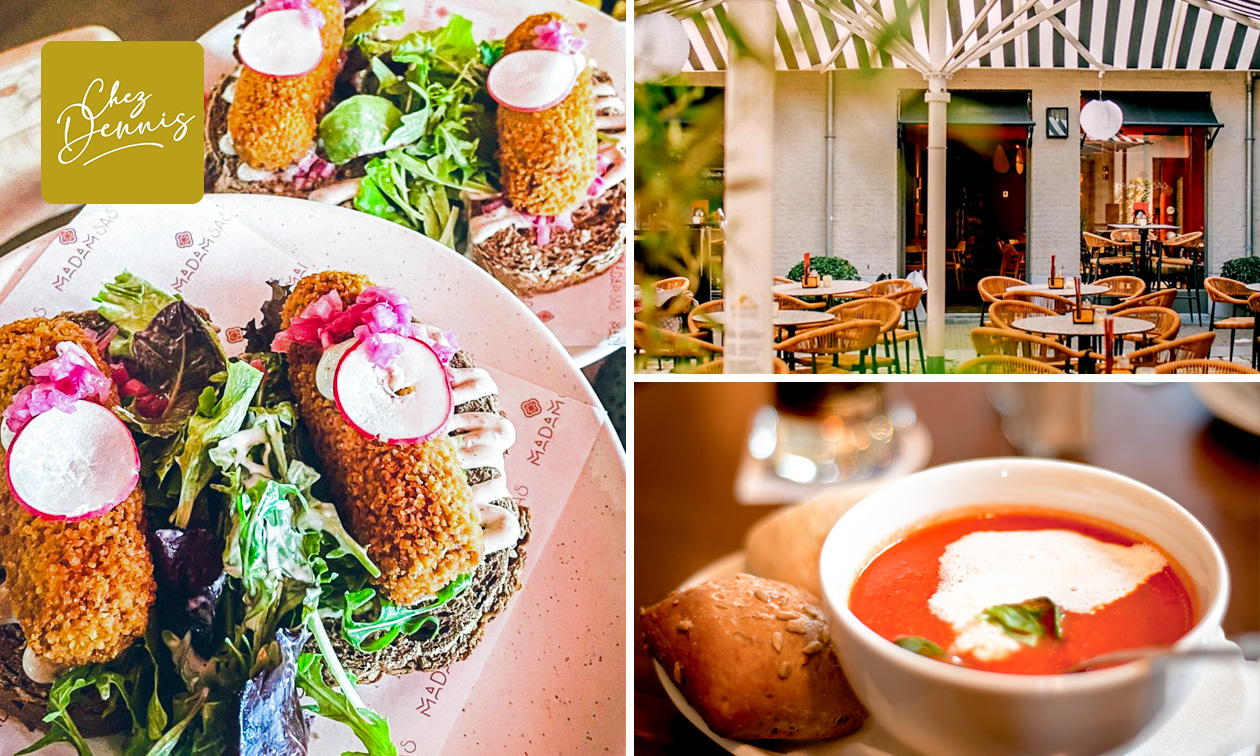 2-gangen keuzelunch bij Chez Dennis in hartje Breda