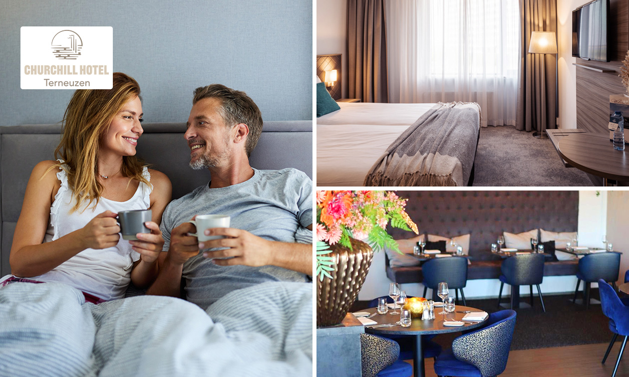 Übernachtung für 2 + Frühstück + Late Check-out in Terneuzen