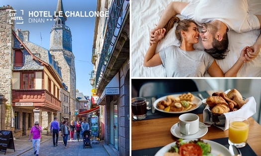 Übernachtung(en) für 2 + Frühstück + Flasche Apfelwein + Early Check-in und mehr in Dinan