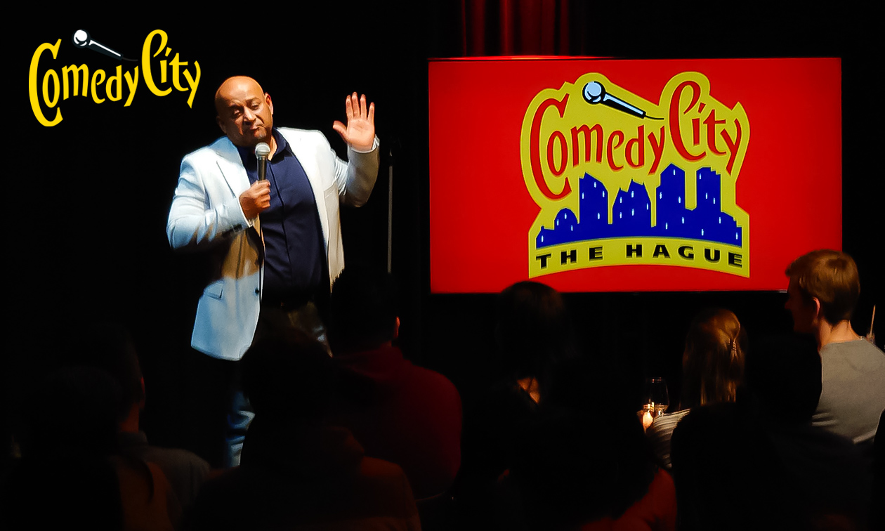 Entree voor ComedyCity in hartje Den Haag, Arnhem of Rotterdam