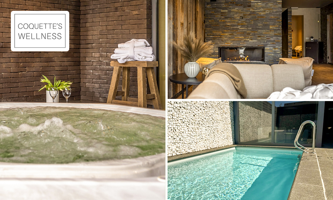 Privéwellness (3 uur) voor 2 personen + linnen + evt. bubbels