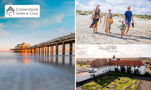Übernachtung für 2 bis 4 + Frühstück + Late Check-out in Blankenberge