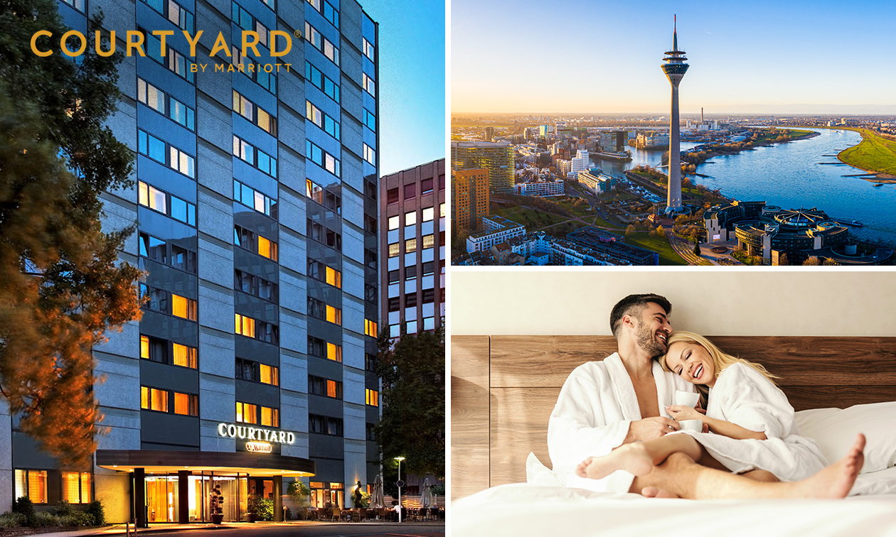 Nuit pour 2 + petit-déjeuner + parking à Düsseldorf-Seestern