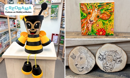 Creatieve workshop + koffie/thee + lekkernij of high tea (3 uur)