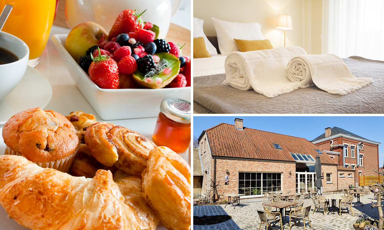 Übernachtung für 2 + Frühstück in der Nähe der Antwerpse Kempen