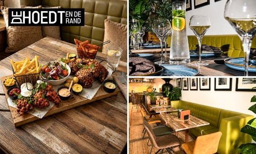 3-gangen shared dining-diner bij De Hoedt en de Rand