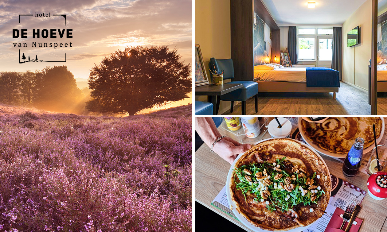 Übernachtung für 2 + Frühstück + Luxus-Pfannkuchen in der Veluwe