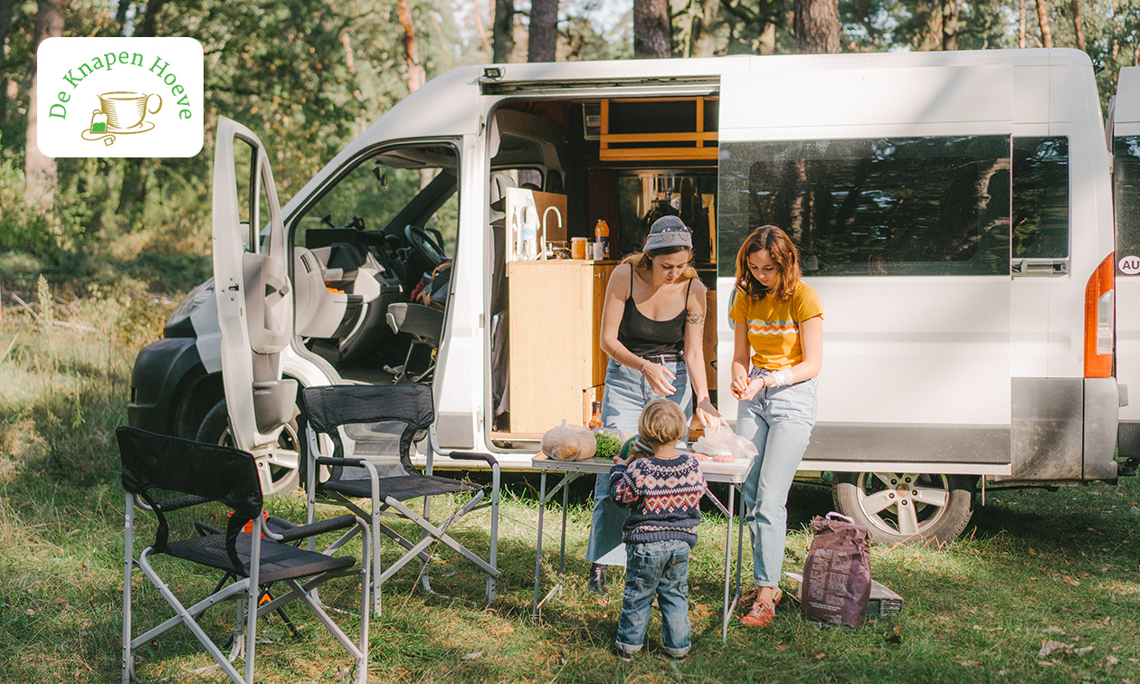 1, 2, 3 oder 4 Nächte campen bei De Knapenhoeve
