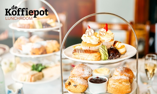 High tea naar keuze bij De Koffiepot (2 uur)