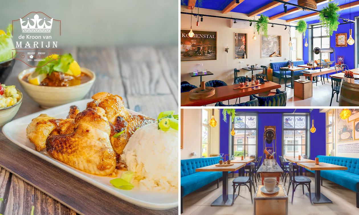 3-gangendiner à la carte bij De Kroon van Marijn