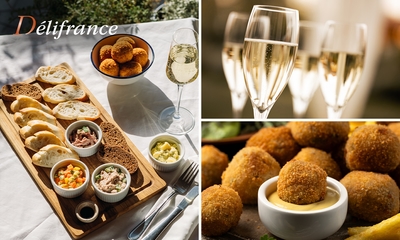 Luxe borrelplank + drankje naar keuze bij Délifrance Heerlen