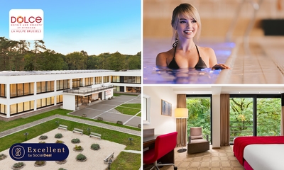 Übernachtung für 2 + Frühstück + Wellness (1 Std.) + Late Check-out in der Nähe von Brüssel